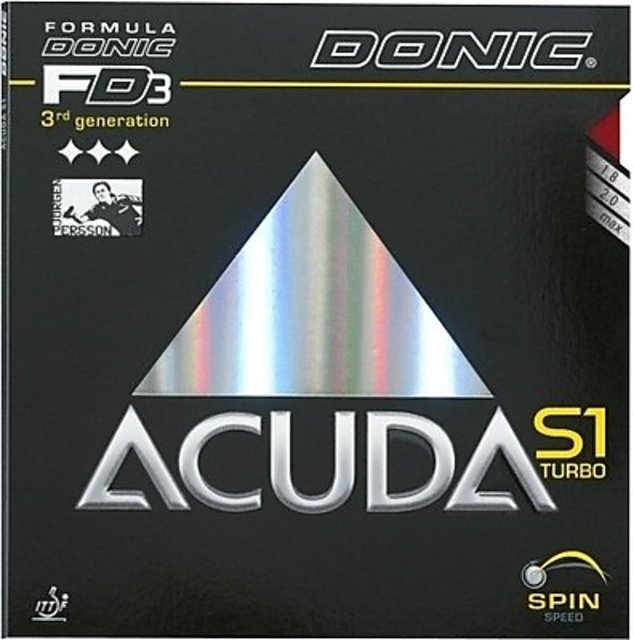 Donic Acuda S1 Turbo Table Tennis Rubber